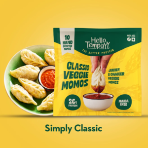 Hello Tempayy Classic High Protein Veg Momos