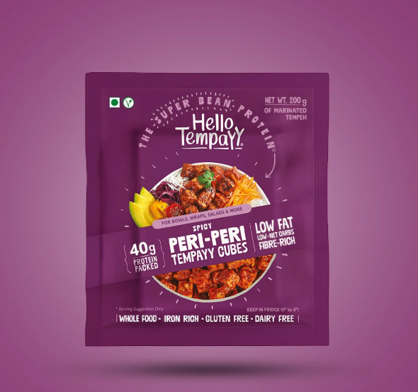 Spicy Peri Peri Tempeh Cubes