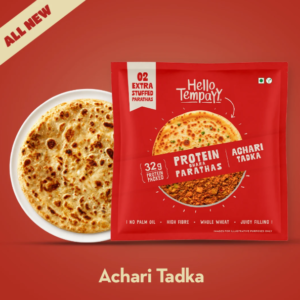 Hello Tempayy Achari Protein Bhara Parathas