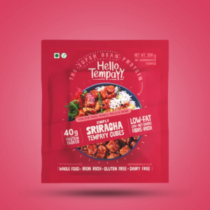 Simply Sriracha Tempeh Cubes