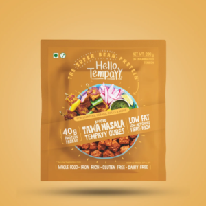 Spiced Tawa Masala Tempeh Cubes